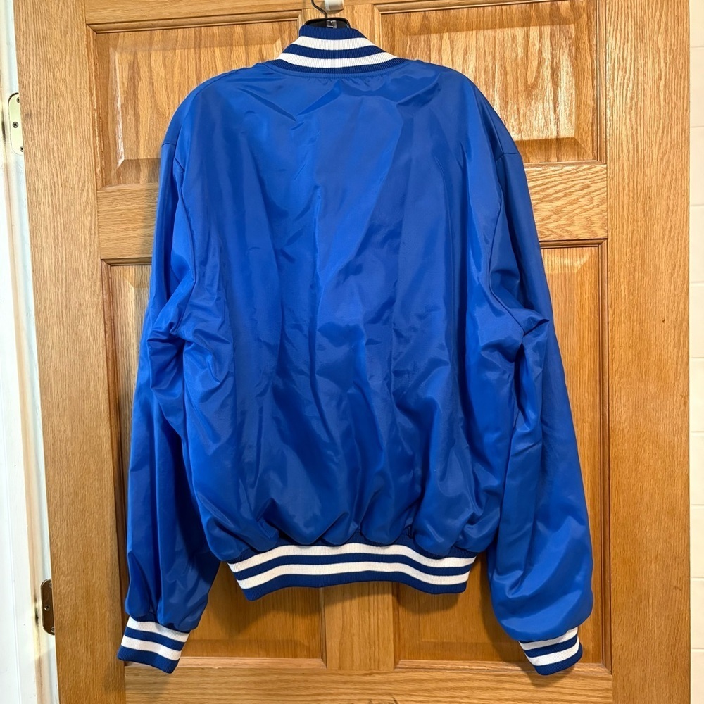 Holloway Quarter-Zip Pullover Jacket Royal Speed Blue Men’s L Lined Windbreaker - Picture 2 of 5